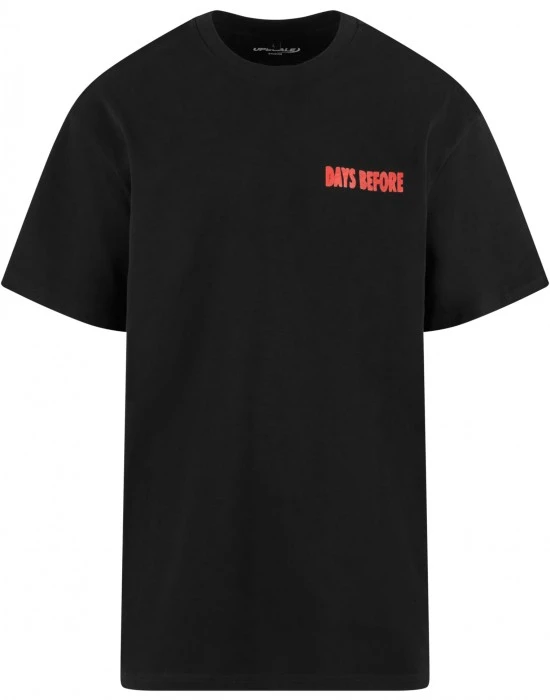 Тениска Days Before Overize Tee black XXL