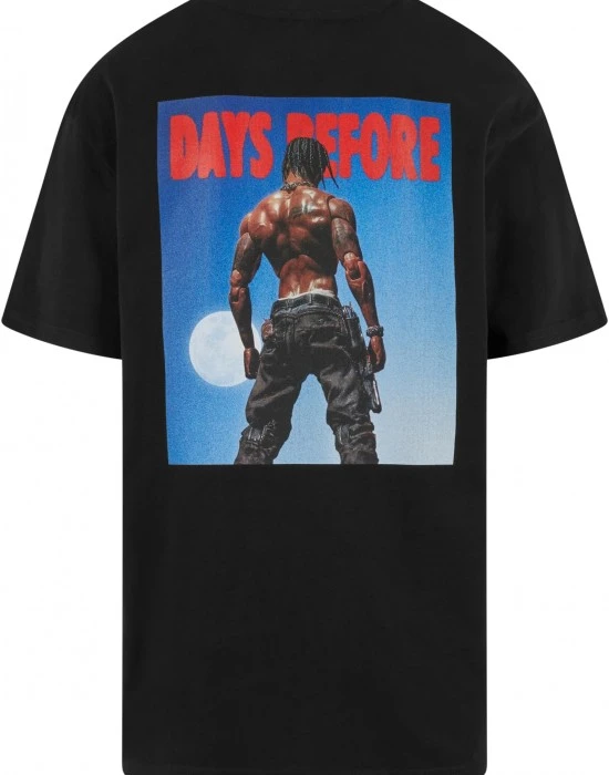 Тениска Days Before Overize Tee black XXL