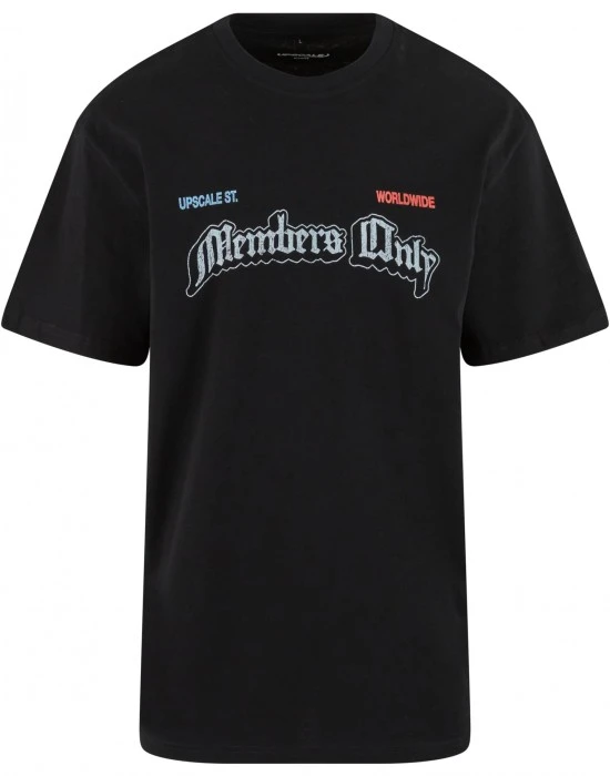 Тениска Only Members Oversize Tee black XXL