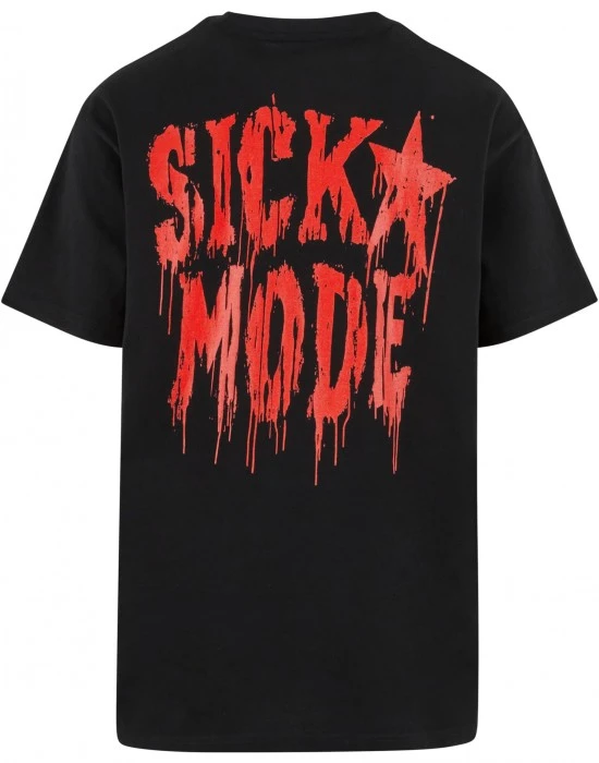 Мъжка овърсайз тениска в черно Mister Tee Psycho Man, Овърсайз - Hoodstyle.bg