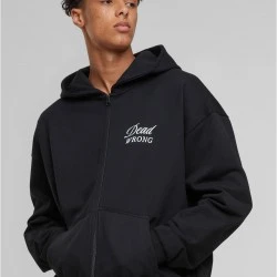 Dangerous Grounds Oversize Zip Hoody black XXL