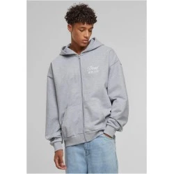 Dangerous Grounds Oversize Zip Hoody heather grey XXL