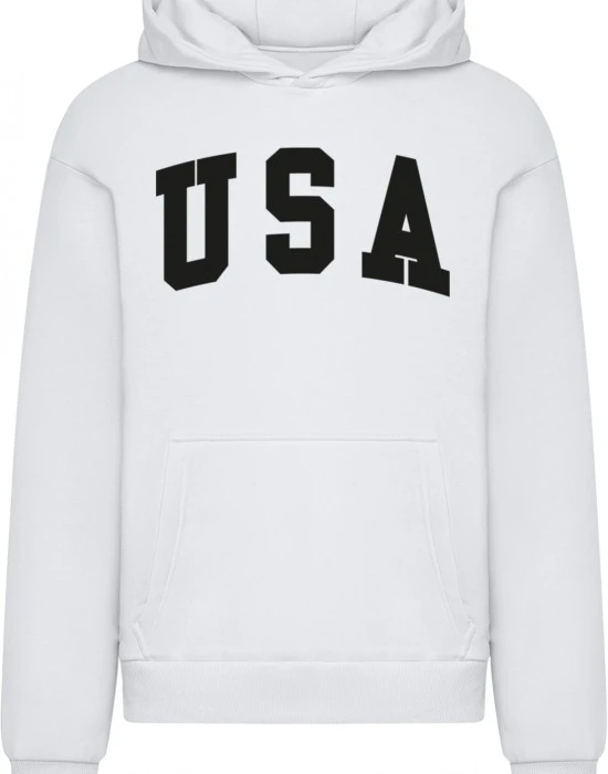 Мъжки суичър в бял цвят Mister Tee USA, Суичъри - Hoodstyle.bg