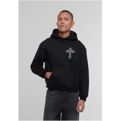 Innocent Face Fluffy Hoody black XXL
