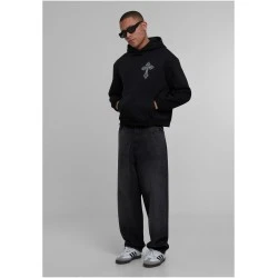 Innocent Face Fluffy Hoody black XXL