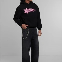 Lost Soul Fluffy Hoody black XXL