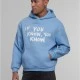 If You Know Fluffy Hoody powderblue XXL