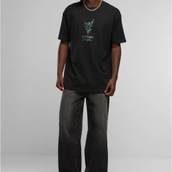 Тениска Lucid Lights Heavy Oversize Tee  black XXL