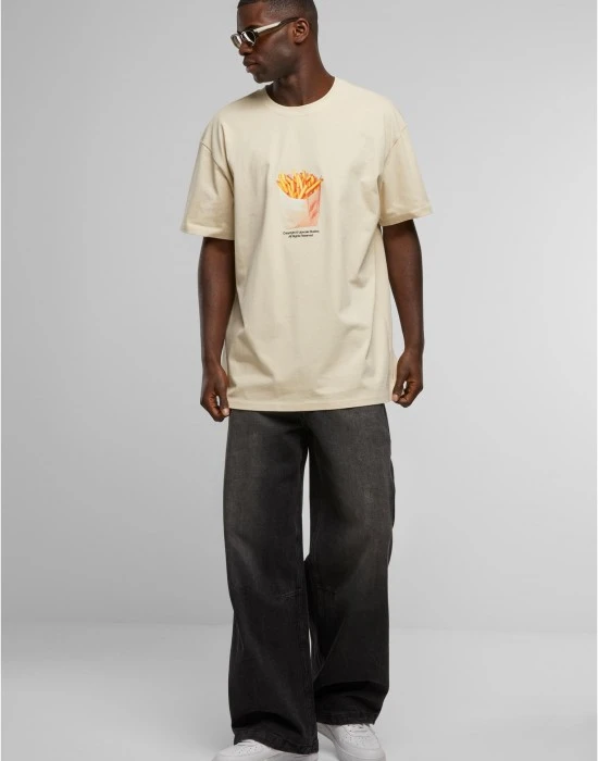 Тениска Small Fries Heavy Oversize Tee sand XXL