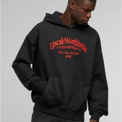 Upscale World Wide Heavy Oversize Hoody black XXL