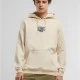 NYC Old English Wording Patch Hoody sand XXL