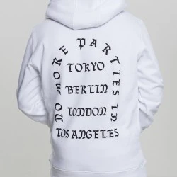 Мъжки суичър Mister Tee LA в бял цвят