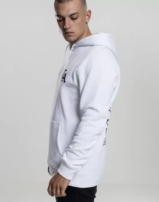 Мъжки суичър Mister Tee LA в бял цвят, Суичъри - Hoodstyle.bg