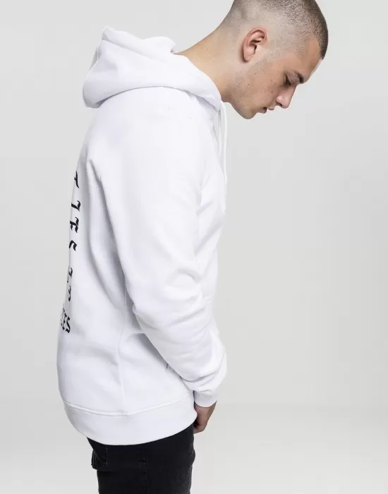 Мъжки суичър Mister Tee LA в бял цвят, Суичъри - Hoodstyle.bg