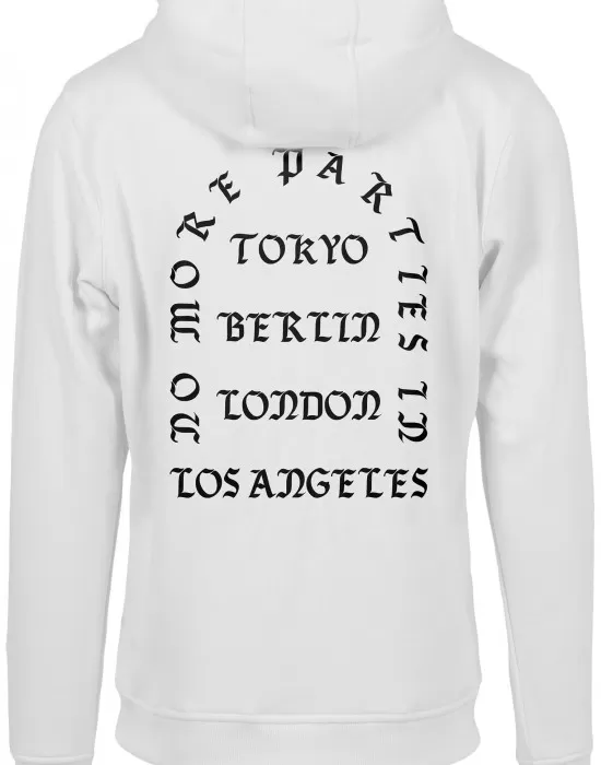 Мъжки суичър Mister Tee LA в бял цвят, Суичъри - Hoodstyle.bg