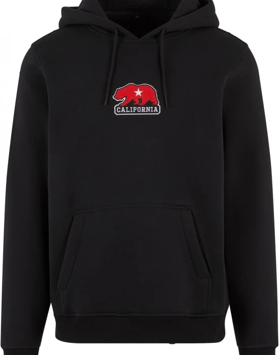 California Bear Patch Hoody black XXL