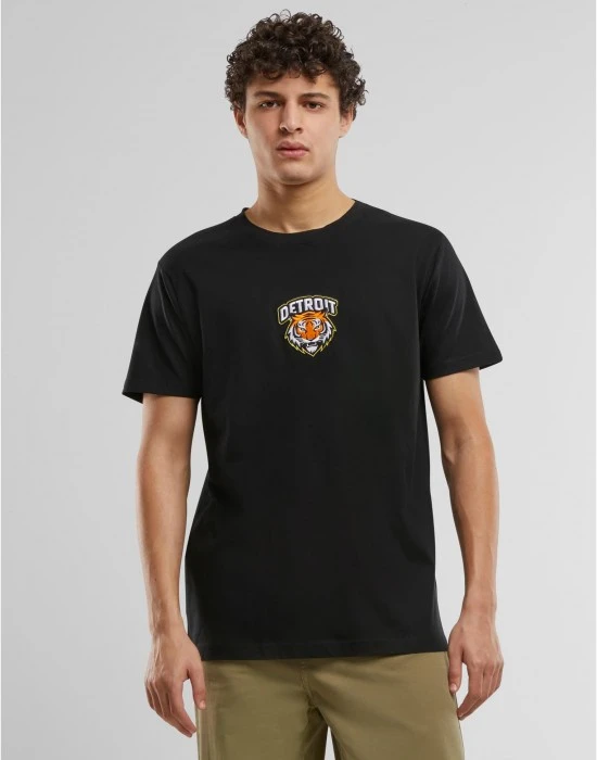 Тениска Detroit Tiger Head Patch Tee black XXL