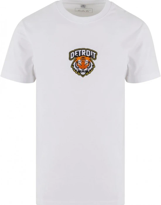 Тениска Detroit Tiger Head Patch Tee white XXL