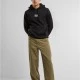 USA College Wording Patch Hoody black XXL