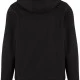 USA College Wording Patch Hoody black XXL