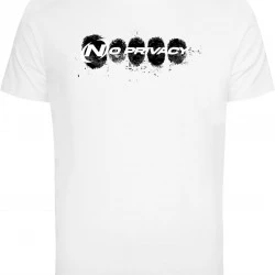 Тениска No Privacy Tee white XXL