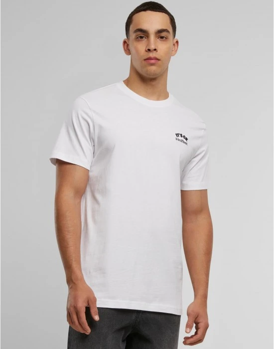 Тениска It's Ok EMB Tee white XXL