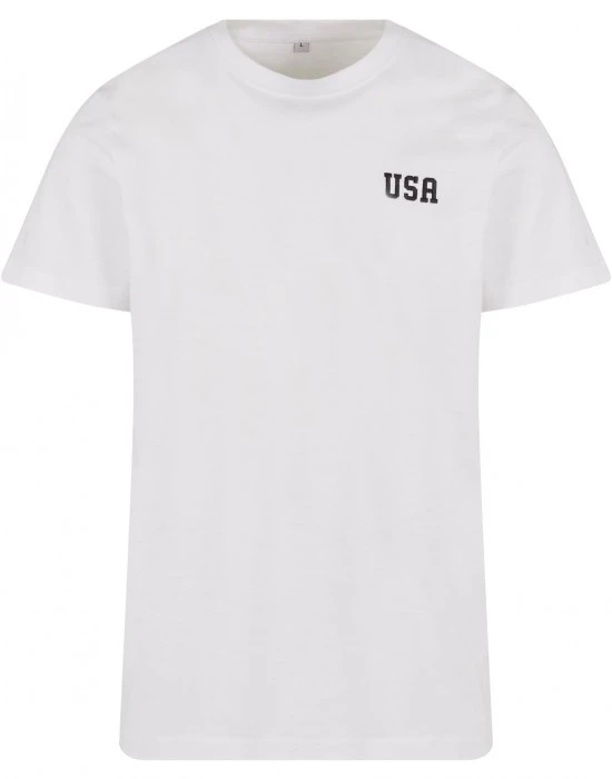 Тениска USA EMB Tee white XXL