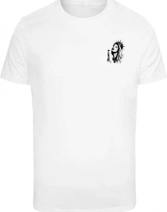 Тениска Faith In Mary Tee white XXL