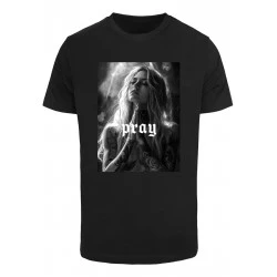 Тениска Praying Girl Tee black XXL