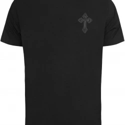Тениска Cross Meets Grace Tee black XXL