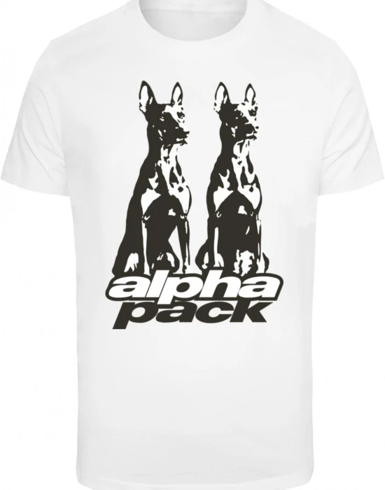 Тениска Alpha Pack Tee white XXL