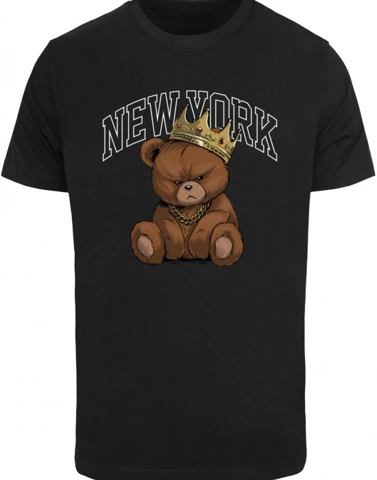 Тениска NY Crowned Bear Tee black XXL