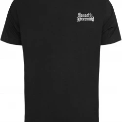 Тениска в черно Mister Tee Honestly Nevermind