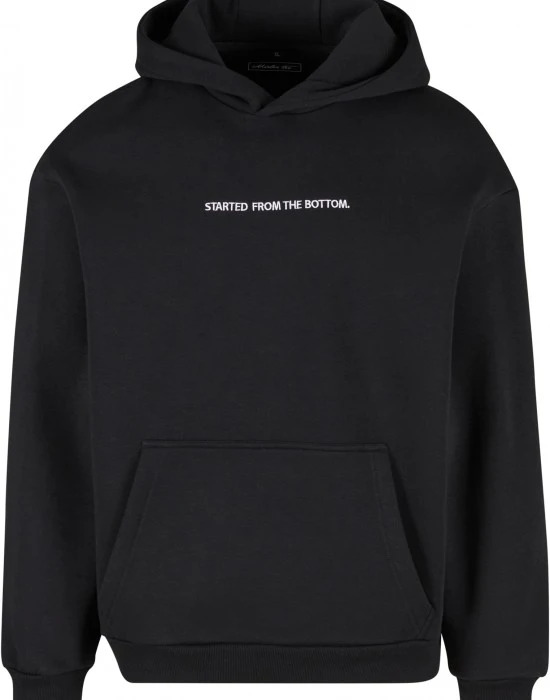 Started From The Bottom EMB Fluffy Hoody black XXL