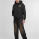 Burger EMB Fluffy Hoody black XXL