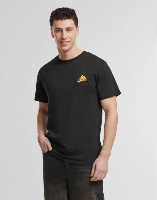 Тениска Pizza EMB Tee black XXL