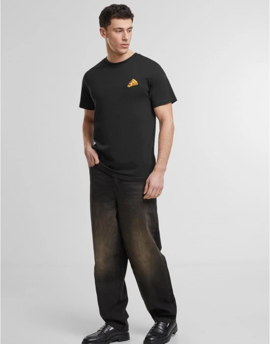 Тениска Pizza EMB Tee black XXL