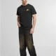 Тениска Pizza EMB Tee black XXL