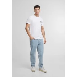 Тениска Pray Old English Wording EMB Tee white XXL