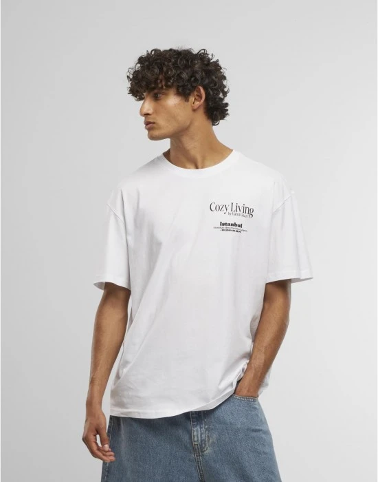 Тениска Good Things Take Time Oversize Tee white XXL