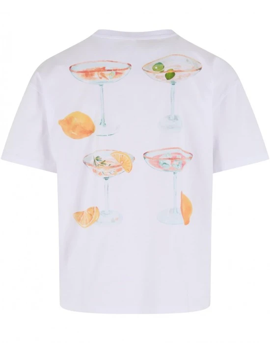 Тениска Choose Your Drink Oversize Tee white XXL
