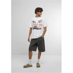 Тениска King Of The Race Oversize Tee white XXL