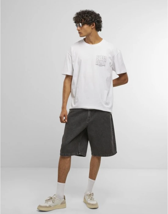 Тениска Speed Demon Oversize Tee white XXS