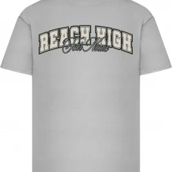 Тениска Reach High Fear None Oversize Tee lightasphalt XXL