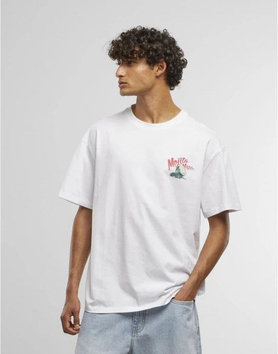 Тениска Cuban Classic Oversize Tee white XXS