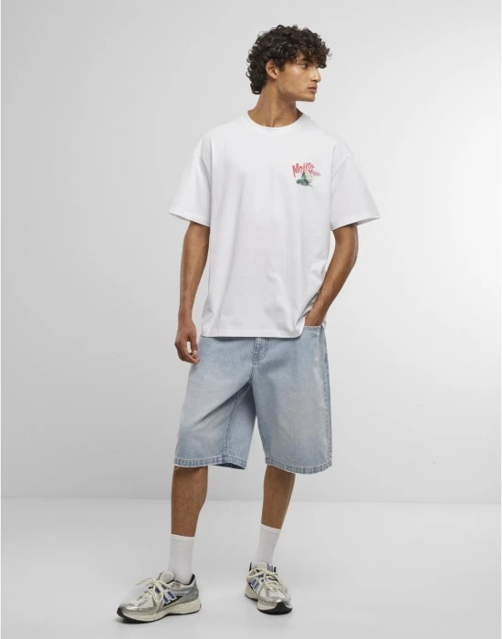 Тениска Cuban Classic Oversize Tee white XXS
