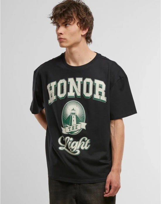 Тениска Honor The Light Oversize Tee black XXL