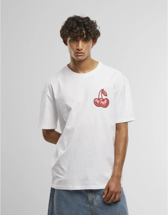 Тениска Cherry Good Oversize Tee white XXS