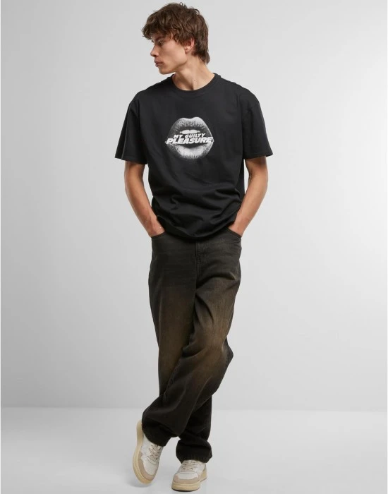 Тениска Off My Lips Oversize Tee black XXL