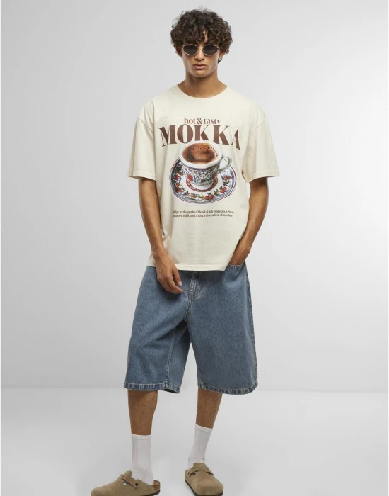 Тениска Tasty Mokka Oversize Tee whitesand XXL